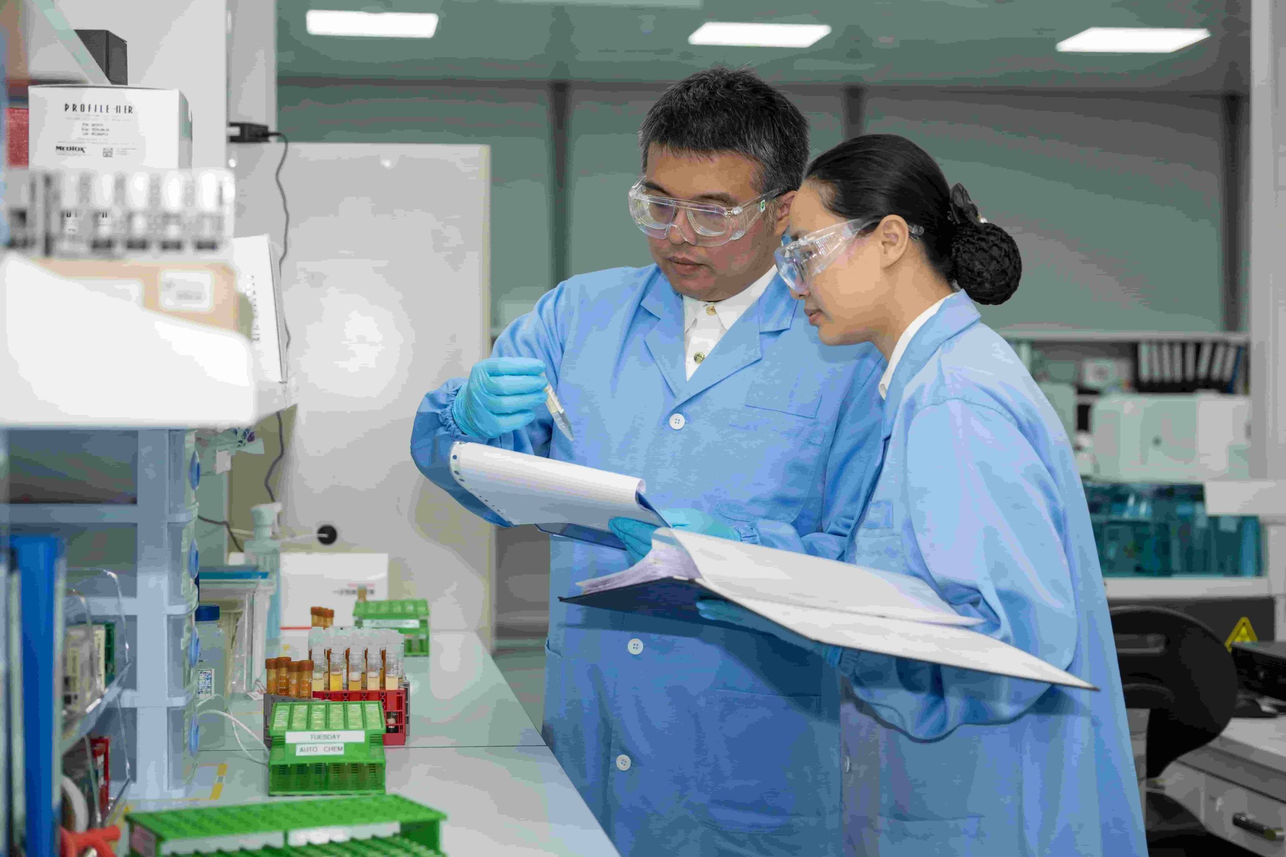 Original RD laboratory at company founding in 2008