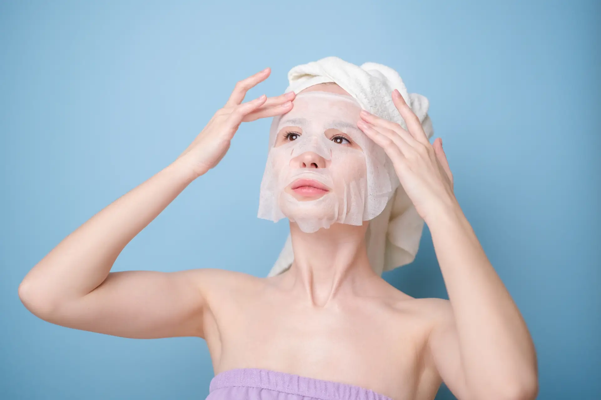 Natural clay mask